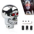 Skull-shaped universal alloy shift knob