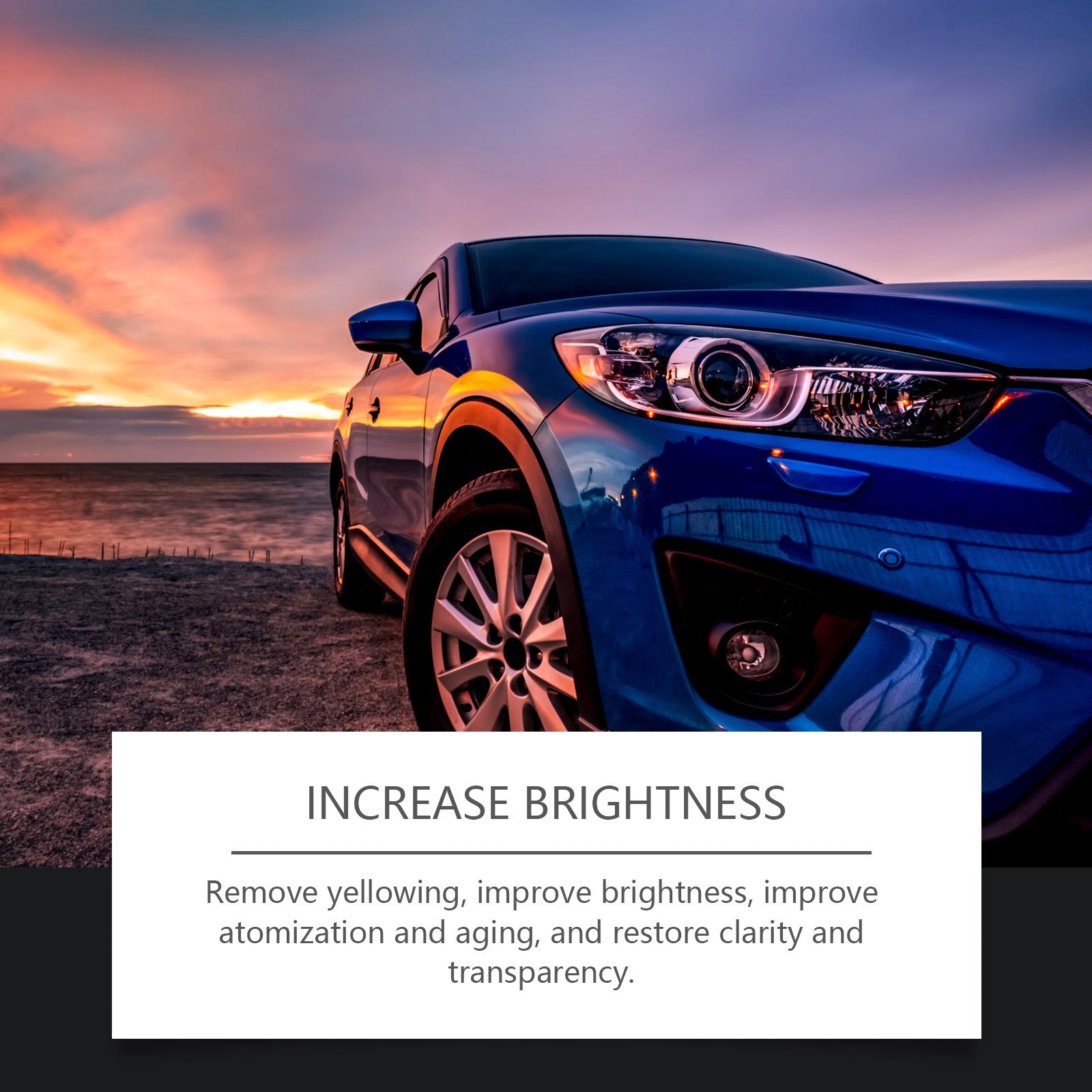 Car Headlight Restoration Polish Liquid